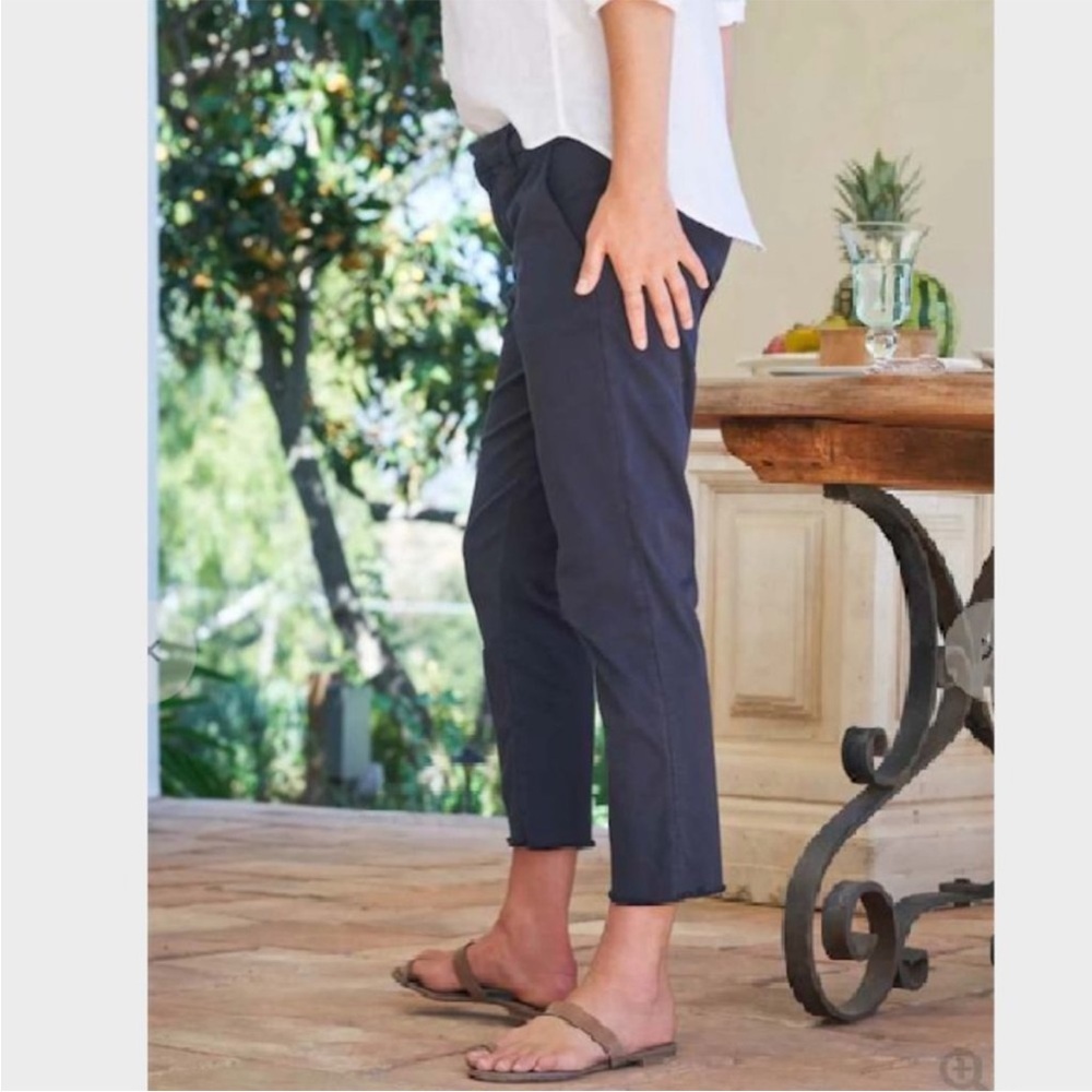 NWT $288 Frank & Eileen WICKLOW Italian Crop Chino Italian Performance Twill 00 - Picture 9 of 14